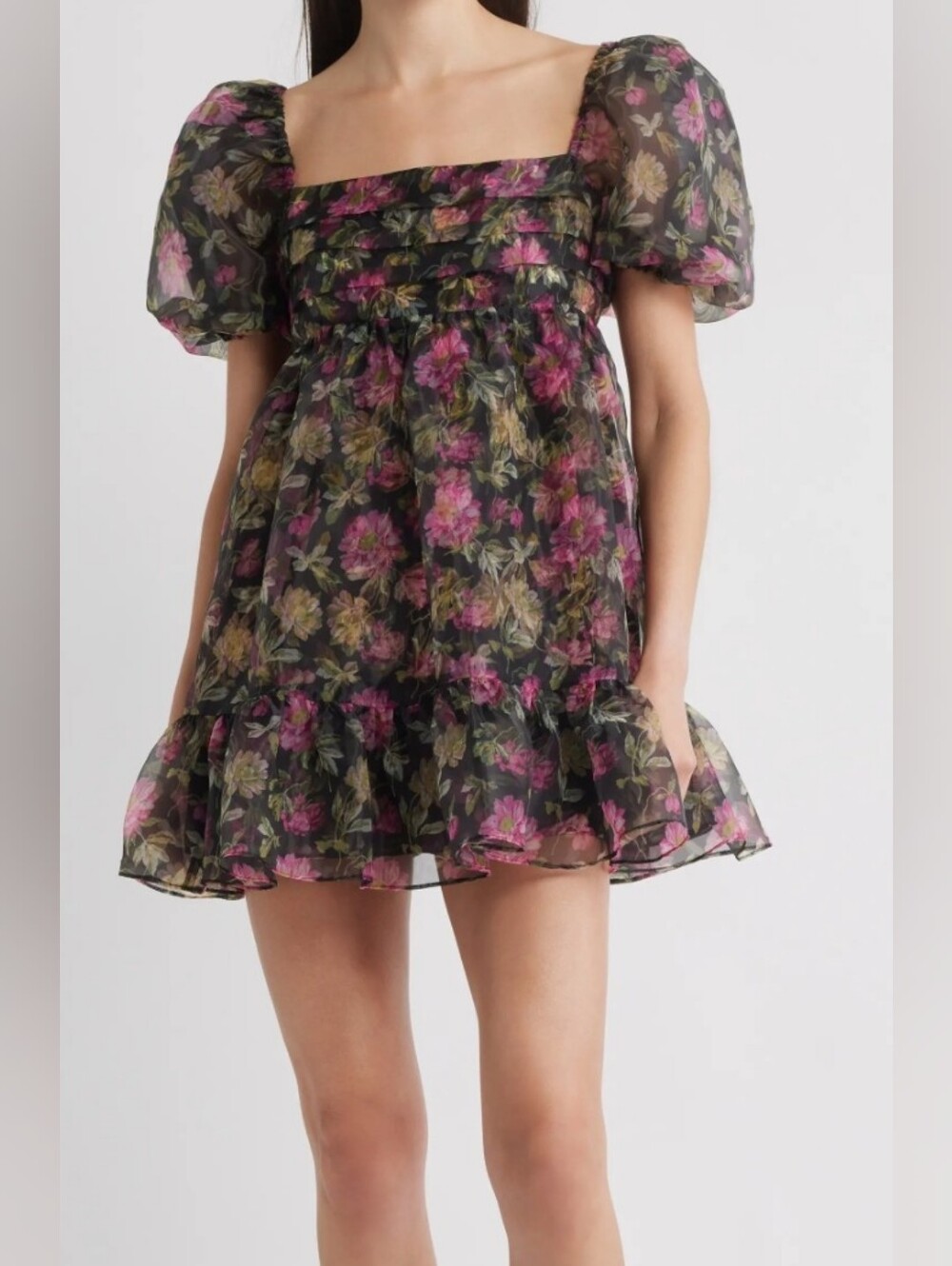 Likely Posh Babydoll Mini Dress